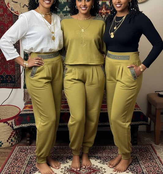 FAITH WOMEN’S MODERN ETHIOPIAN SET