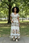 cotton dress Floral Dress made in indian