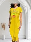 GOD Bless Ethiopia 🇪🇹 Design Shirt Dress