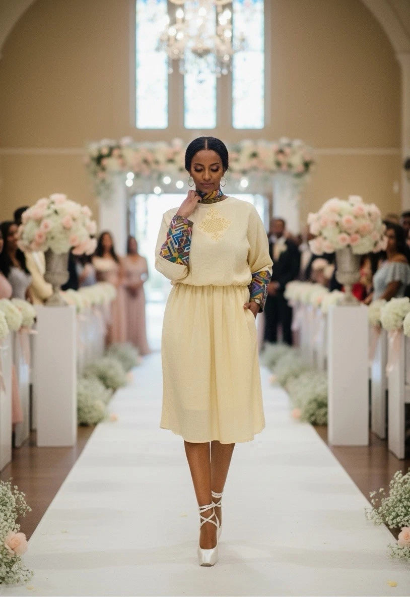 SELAM MODERN ETHIOPIAN DRESS