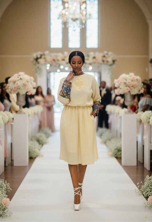 SELAM MODERN ETHIOPIAN DRESS