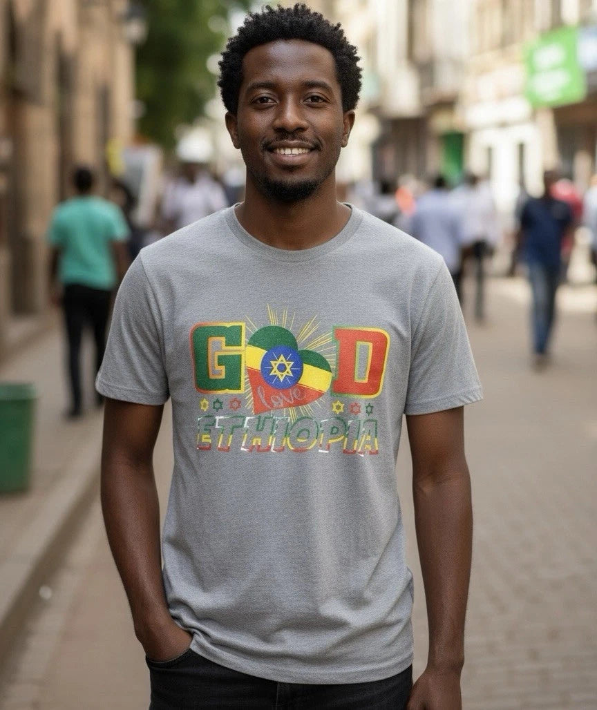 ETHIOPIAN FLAG 🇪🇹 T-SHIRT