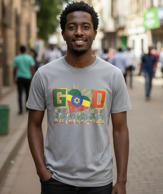 ETHIOPIAN FLAG 🇪🇹 T-SHIRT