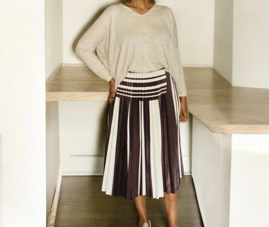 Minimalist Midi Skirt