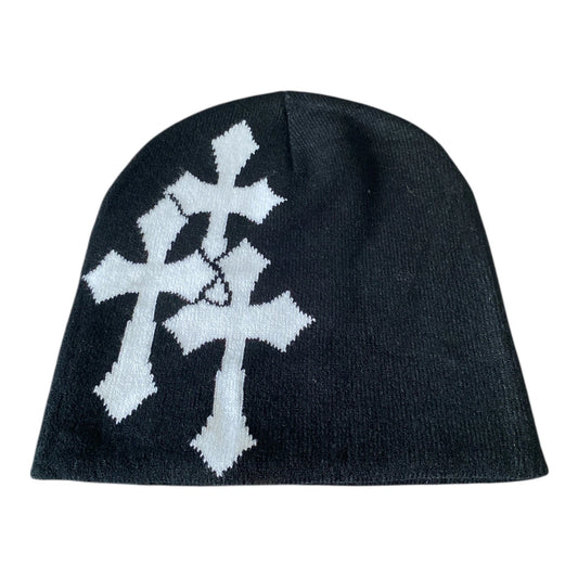 Beanie For Men And Women Cross Design