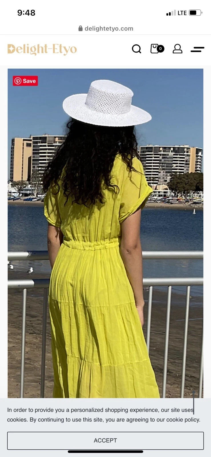 Premium Italian Cotton Maxi Dress with Ethiopian Cross Embroidery