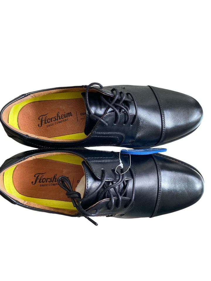 Florsheim Men's Leather Comfort Dress Shoes – Black